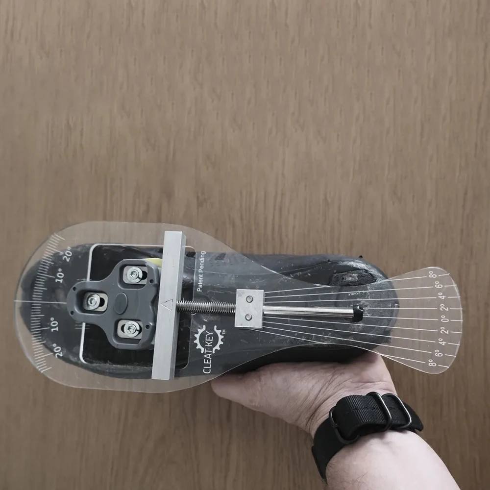 Bike Pedal Cleats Cleat Key Pro Adjustment Tool bike fitting Precise Angle Ride Comfort & Injury Prevention