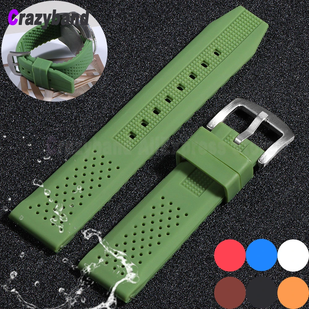 Funky Silicone Watch Strap NY108_K0008434 main image 0
