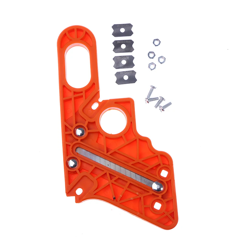 1PC Rounded Arc Manual Planer Tool Woodworking Edge Band Trimmer Manual Trimming Knife Corner Planer Chamfering Fillet Scraper 4