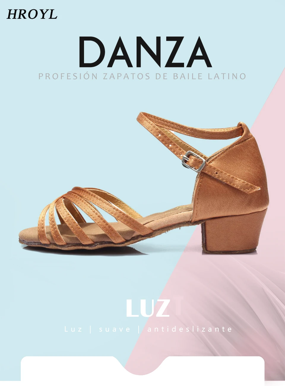 Zapatos de baile para niñas y mujeres, zapatos de salón latinos para niños/niños, Tango, Salsa, zapatos de baile latino, zapatos de entrenamiento de Salsa de tacón bajo