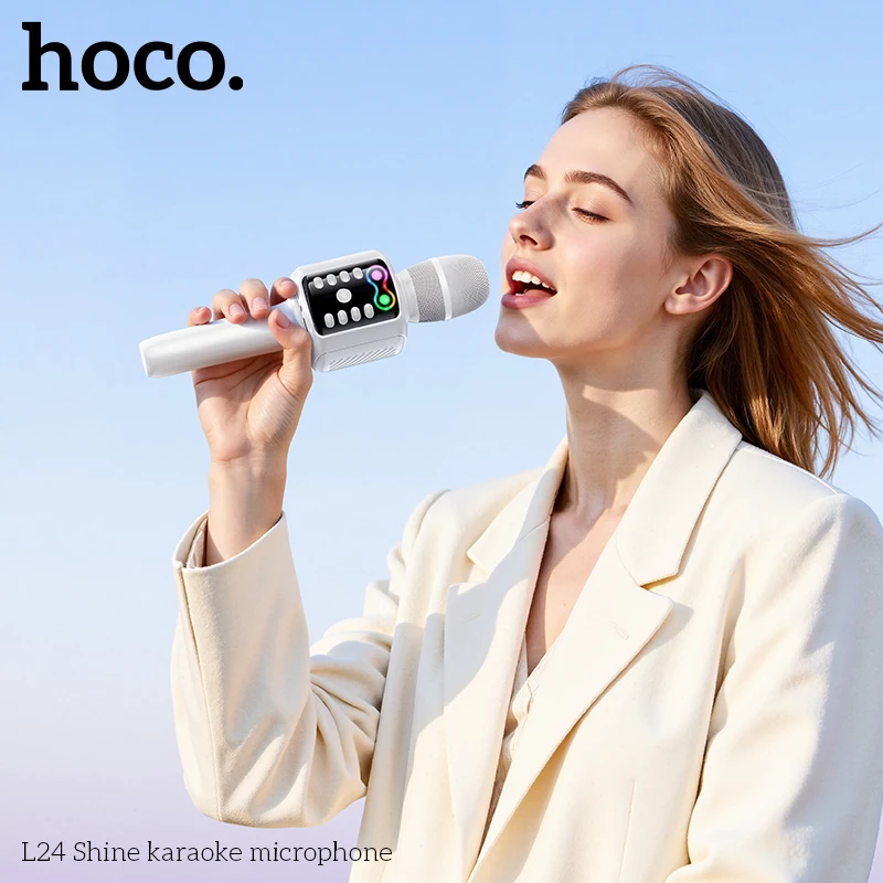 HOCO L24 Karaoke Bluetooth Microphone with Speaker