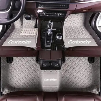 BMW 3 Series F30 G20 3GT Custom Fit Artificial Leather Car Floor Mats 2012 2023 316 340 Full Set Auto Foot Pads Carpet Cover