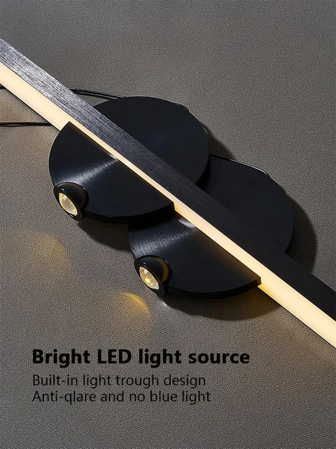 Candelabros de techo LED simples y modernos para mesa, comedor, cocina, isla, lámpara colgante elegante, decoración del hogar, accesorio de iluminación colgante 4