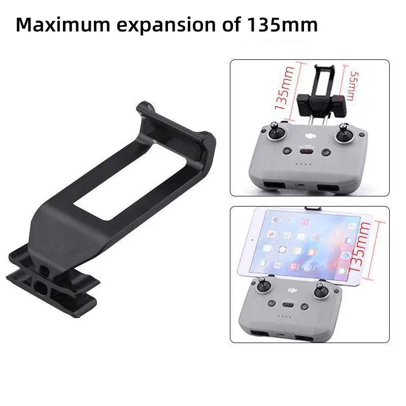리모컨 스마트폰 태블릿 클립 리모컨 마운트, 2in 1 RC-N2, DJI 에어 3 미니 4pro 드론 액세서리 거치대
