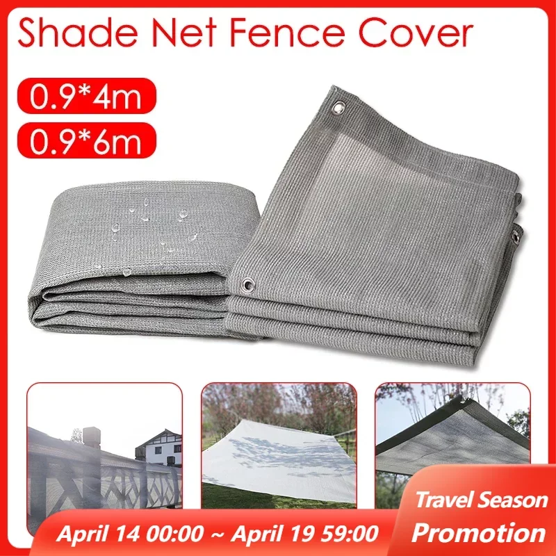 0.9X 4M/0.9X6M Balcone Privacy Net Resistente Ai Raggi Uv Protezione Solare Antivento Ombra Rete Recinzione Copertura Per Gazebo Patio Ombreggiatura T