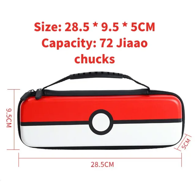 Pokemon Gaole Disks Storage Box Arcade POKEMON Cards VMAX Trading Game Card Collection Capacity Holds Kids Toys Christmas Gift 6