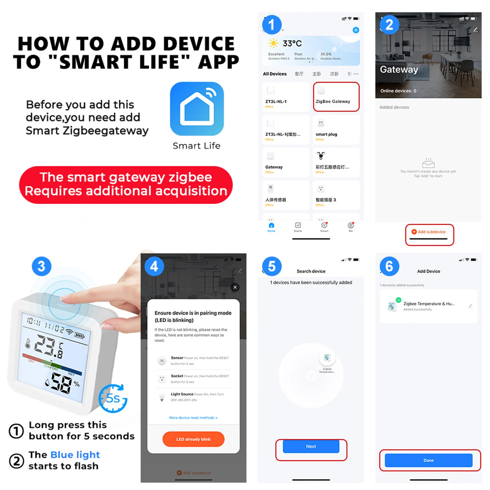 Рисунок 5 - Датчик температуры и влажности Tuya с Wi-Fi