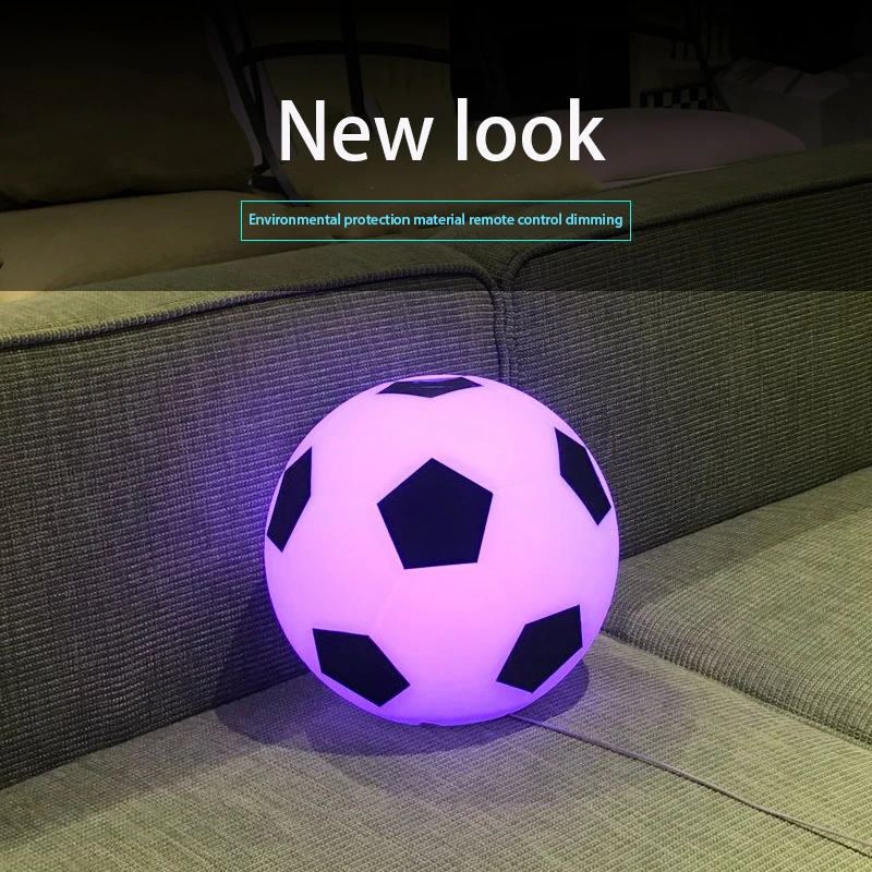 Children's Day Diy Magic Decor LED Glowing Basketball Light Luminous