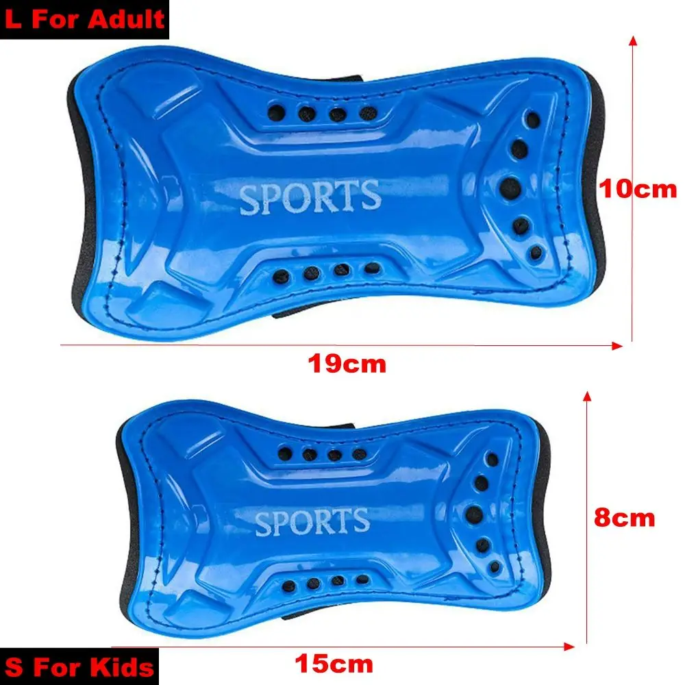 1 Pair Adults Kids Sports Leg Protector Light Soft Foam Protect Adult Knee Support Soccer Shin Guards Football Shin Pads