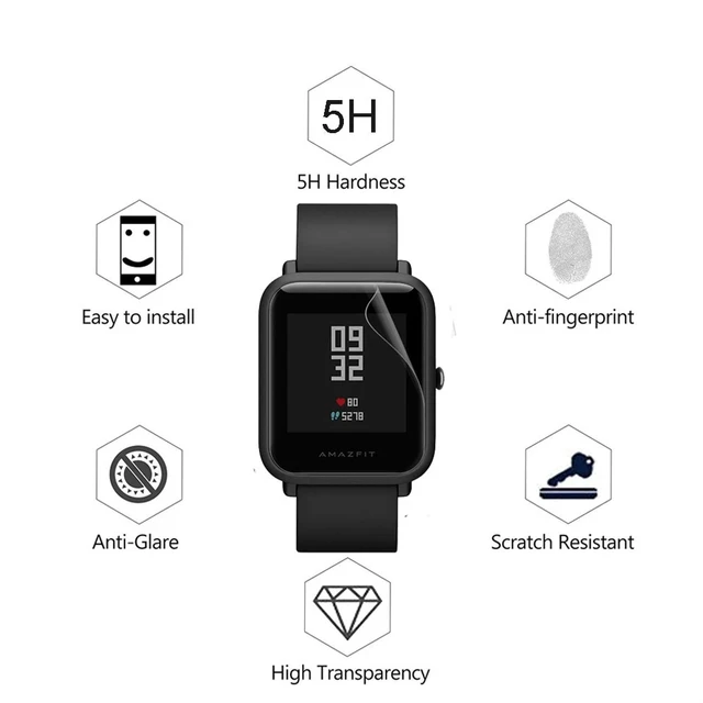 For Amazfit GTS 4 Mini Screen Protector Soft Hydrogel Film Anti