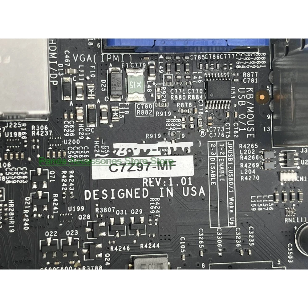 C7Z97-MF 워크스테이션 마더보드 Z97 LGA1150