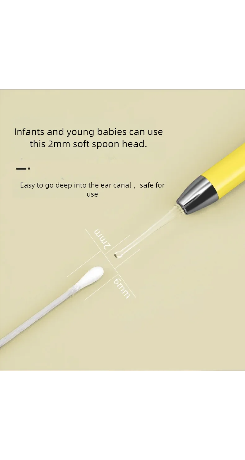 Ear Cleaning Kit with LED Light Ear Wax Removal Kit for Kids and Adults Earwax S