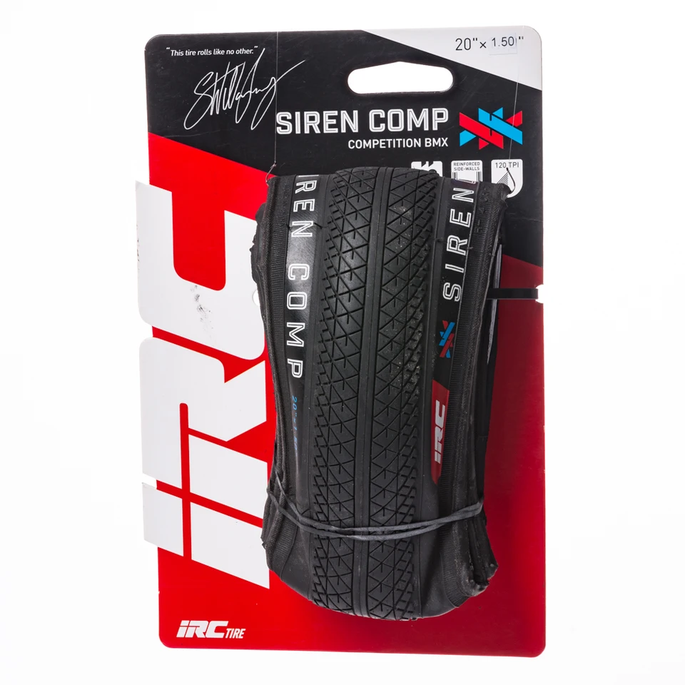 IRC SIREN COMP タイヤ 4本セット 20インチ 1-3/8 BMX 新製品情報】SIREN COMP 20×1.50 販売開始 | アイ・アール・シー