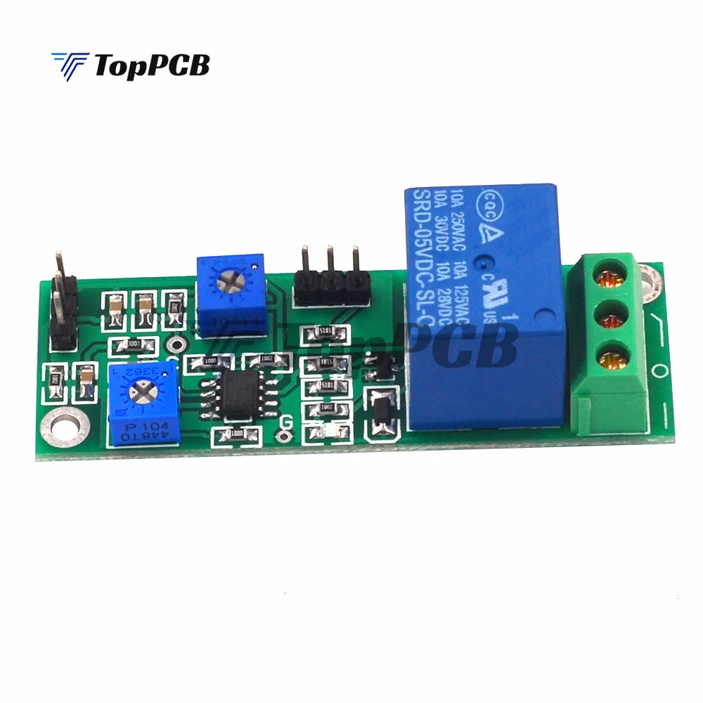 Threshold Check Module 12V Hysteresis Voltage Comparator Module Threshold Adjustable High ...