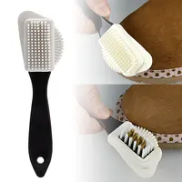 3 Side Cleaning Shoe Brush Plastic S Shape Shoe Cleaner For Suede Snow Boot Leather Shoes Household Cleaning Tools Accessories 2