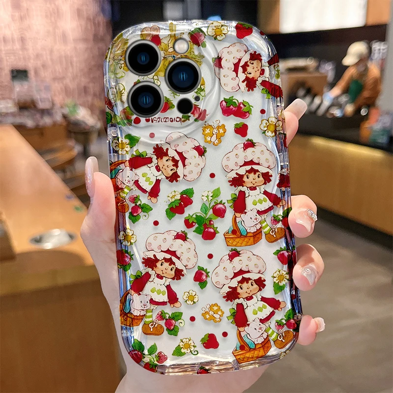 Strawberry Shortcake Themed Phone Case