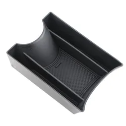 Volkswagen UP Car Center Console Armrest Storage Organizer and Stowing Container (Black)