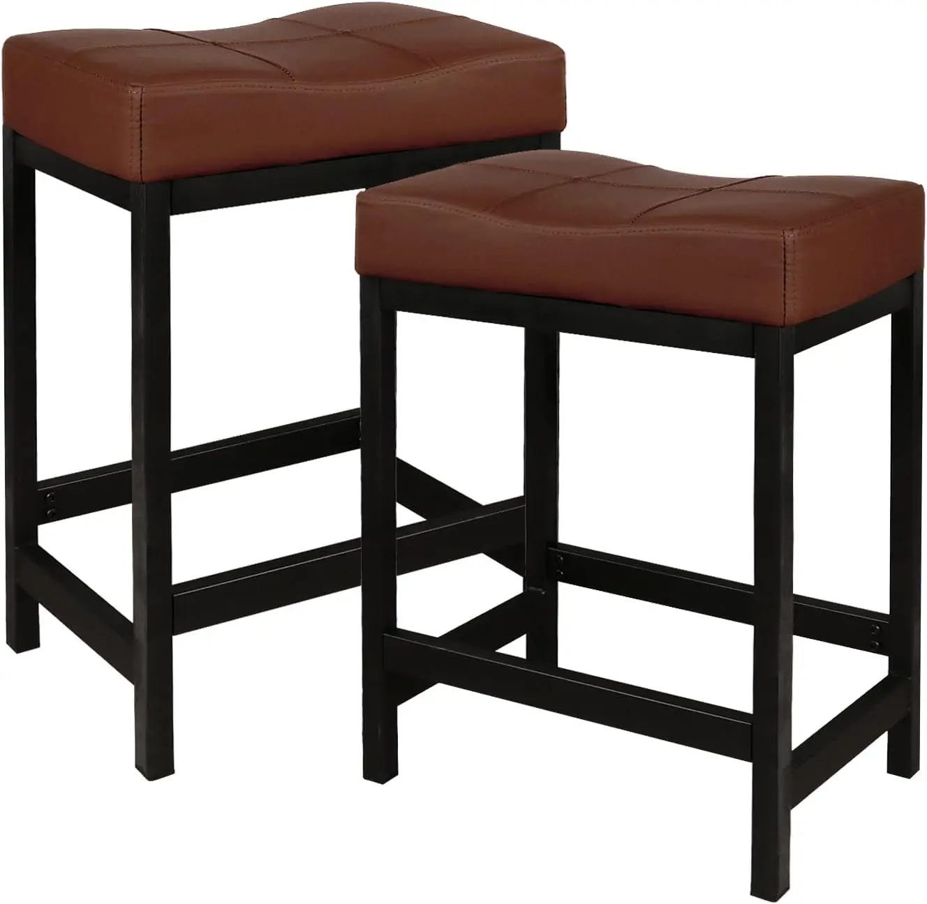 24 inch leather counter stools deals