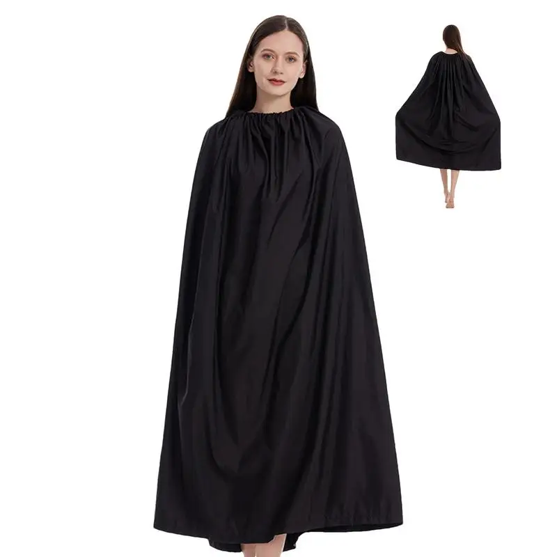 Surf Changing Poncho 3.94ft Surf Robe Adjustable Round Collar Swim Poncho Dressing Room Privacy Shelter Portable Cape