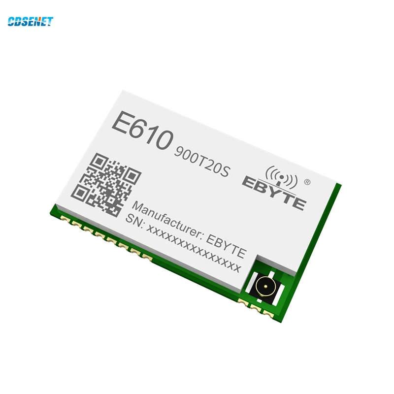 868MHz 915MHz Wireless Module CDSENET E610-900T20S High Speed Continuous Transmission Long Distance 20dbm 6KM Modbus Low Latency