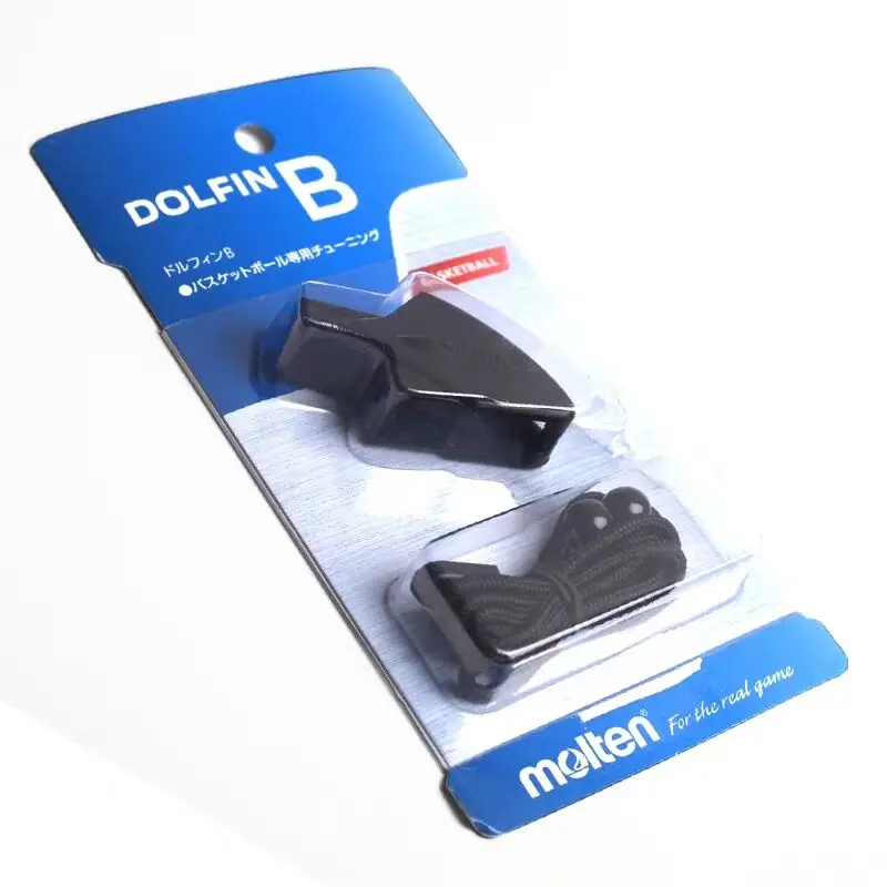 Sports Whistle Molten Dolphin B Basketball Whistle Sports Referee whistles Plastic Loud Professional Camping Survival Outdoor Hiking Whistles