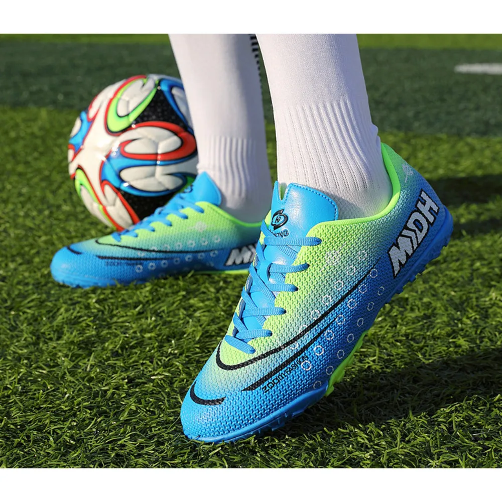 Neu AG Fußball Jugend Student Leder Füße TF Gebrochen DingTalk Künstliche Rasen Wettbewerb Sport_voghion.com