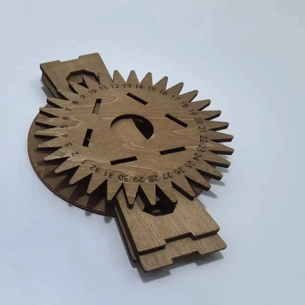 Vertical Kumihimo Marudai Disk New DIY Wooden Hand Rope Braiding Frame