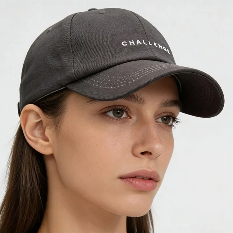 한국 스타일 패션 레터 자수 야구 모자 햇빛 가리개 야외 캐주얼 모자