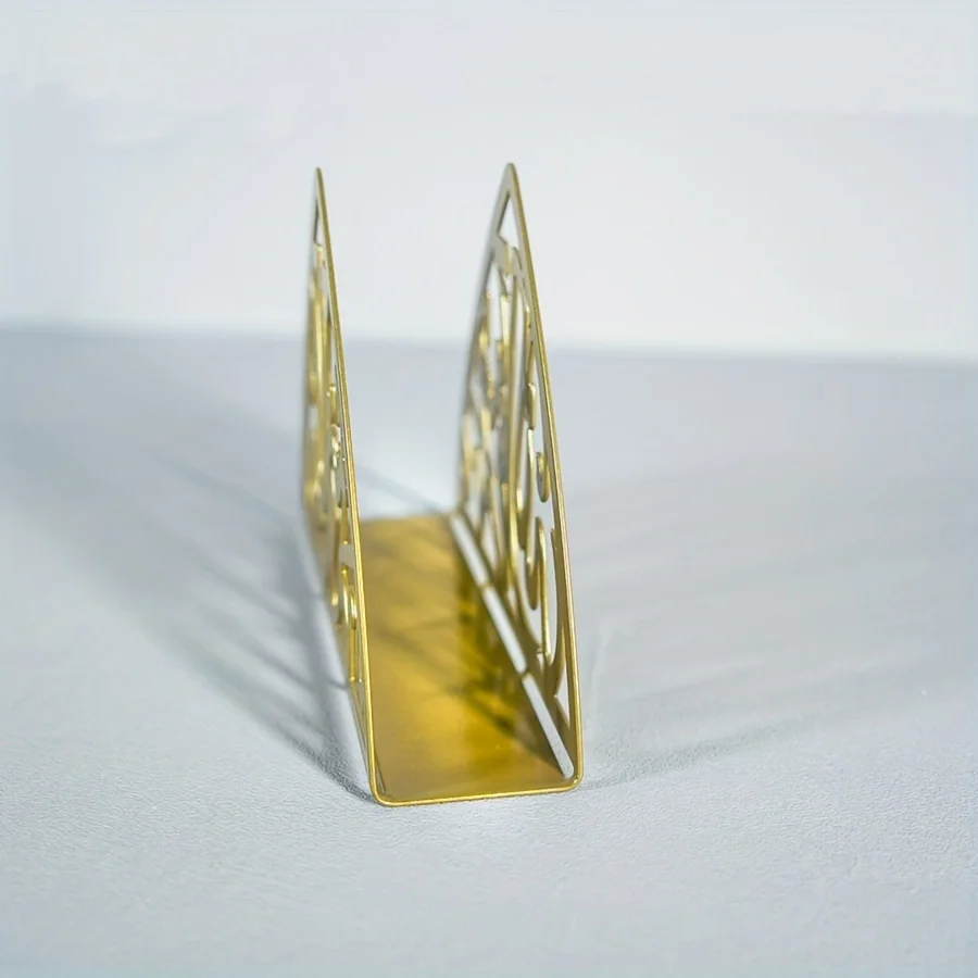 1pc Metal Arabic Text Napkin Holder, Can Be Matched With Square, Rectangular Napkin, Suitable for Dining Table, Kitchen, Wedding 6