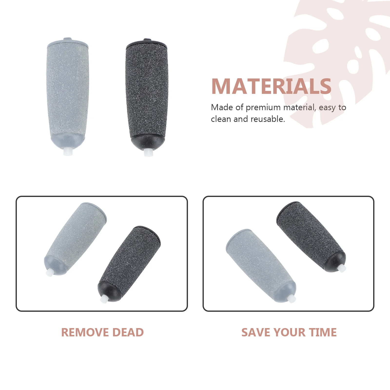 전문가용 교체용 발 연마기 도구 헤드 샤프너 롤러 파일, 페디큐어 손톱 용품