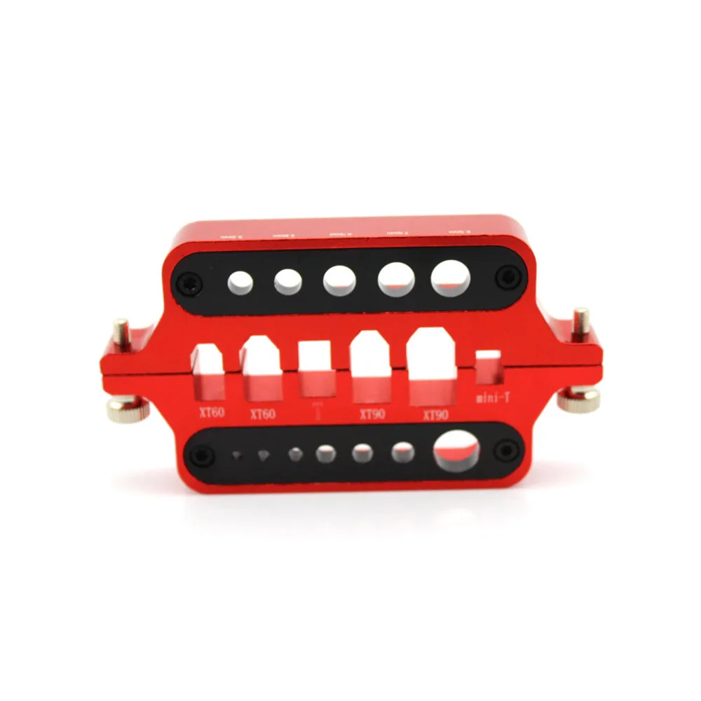 Buddy RC RC Connector Soldering Station Jig Aluminum Welding Soldering Jig For XT60 XT90 Connector Solder Station Jig, Red - View #12