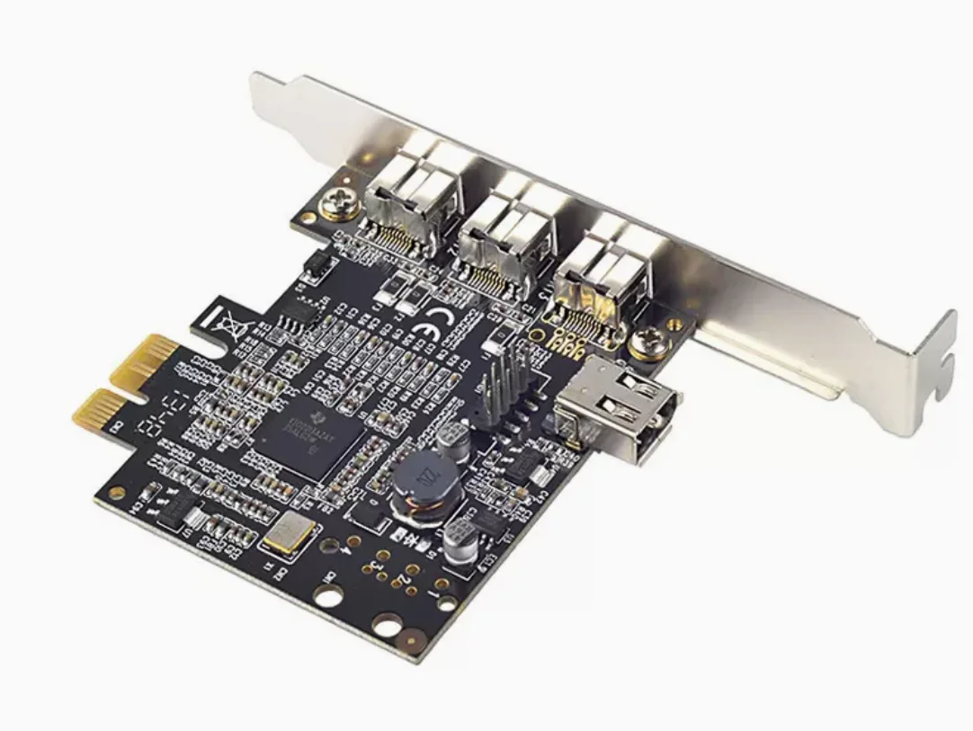 Pcie Combo 3x 1394b Firewire Portas Pci-express Controlador Cartão 1394 Cartão ti Chipconjunto Porta Interna 1394b 9pin - Imagem 3