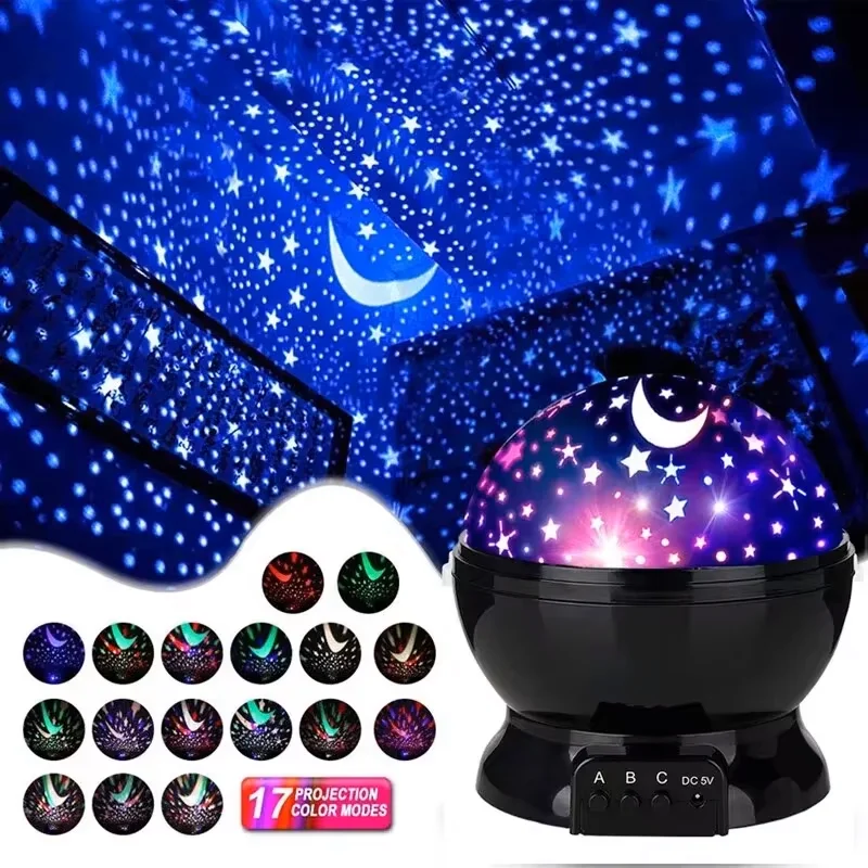 Starry Sky Lamp GGbingo LED Rotating 500mAH Lithium Battery