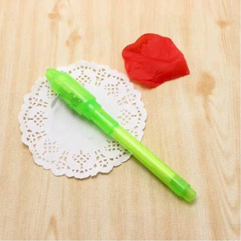 Invisible Ink Spy Pen with UV Light for Kids