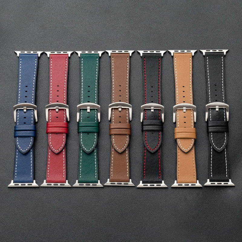 22Mm Silicone Leather Strap Replaces Samsung Apple Iwatch 3 45Mm/ Huawei Watch Gt2 46Mm/Gear S3 Strap Glory Smart Watch Strap