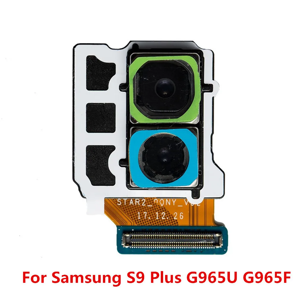메인 후면 카메라 플렉스, 삼성 갤럭시 S8, S9 플러스, G950, G955, G960, G960F, G965U, G965F 용, 상단 전면 카메라 플렉스 케이블