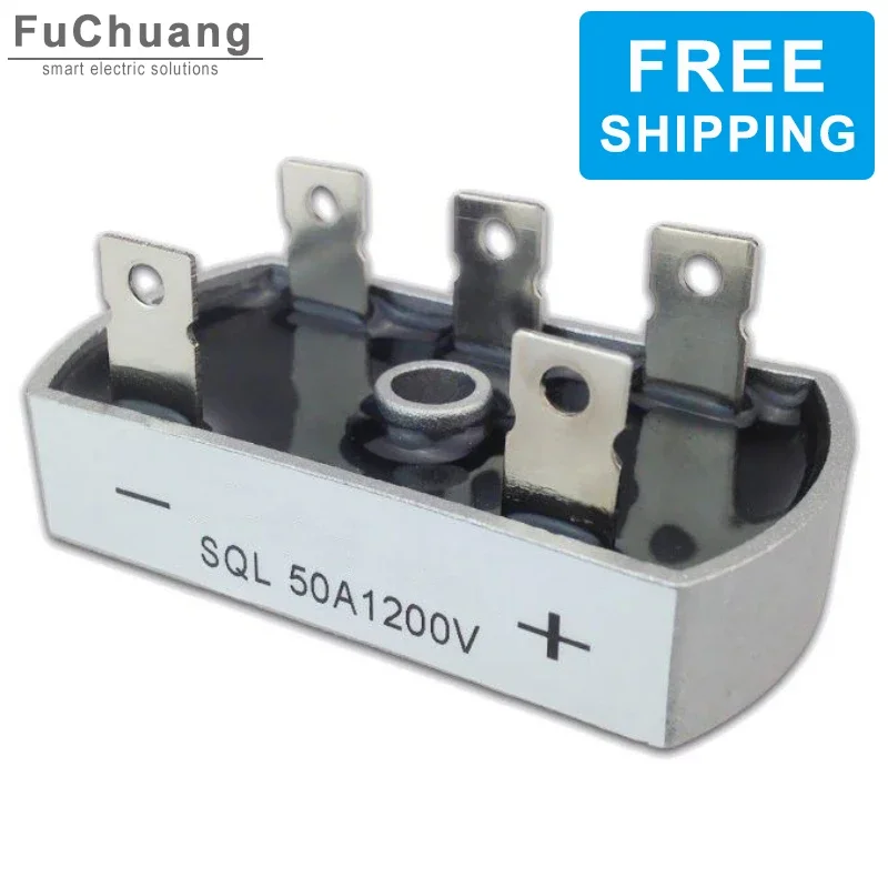 SQL50A 1200V Fast Recovery Rectifiers Diodes Kits Aluminum Metal Case 3 Phase Diode Bridge Rectifier For diode bridge rectifier