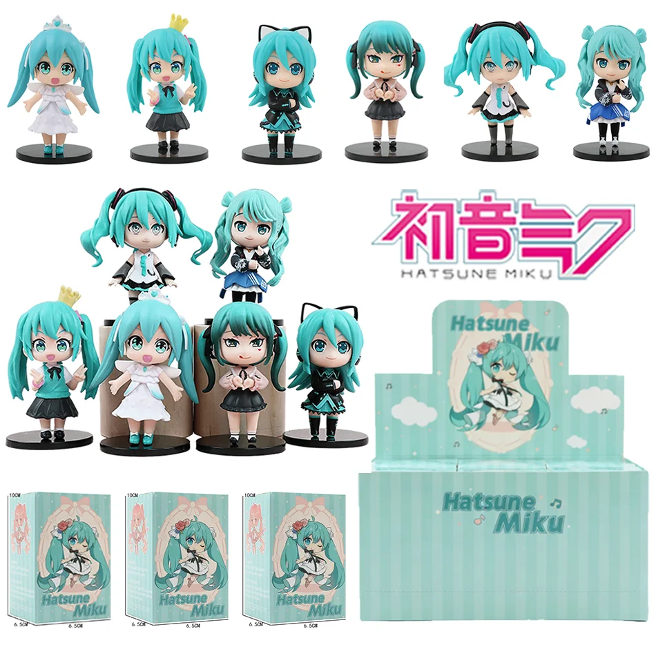 New Hot Hatsune Miku Q Version Blind Box - Charming Figure Collection Toy