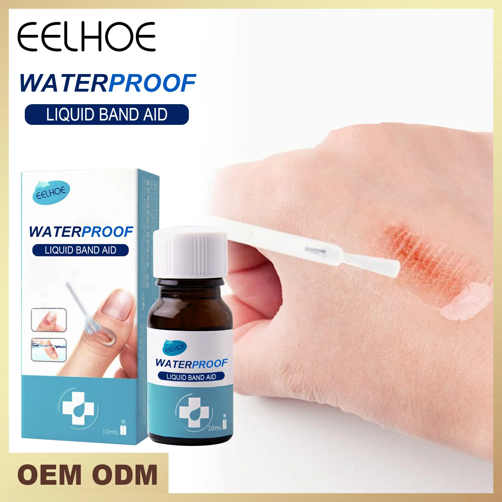 

Eelhoe German liquid band-aid transparent wound surface protection quick film waterproof band-aid liquid dressings