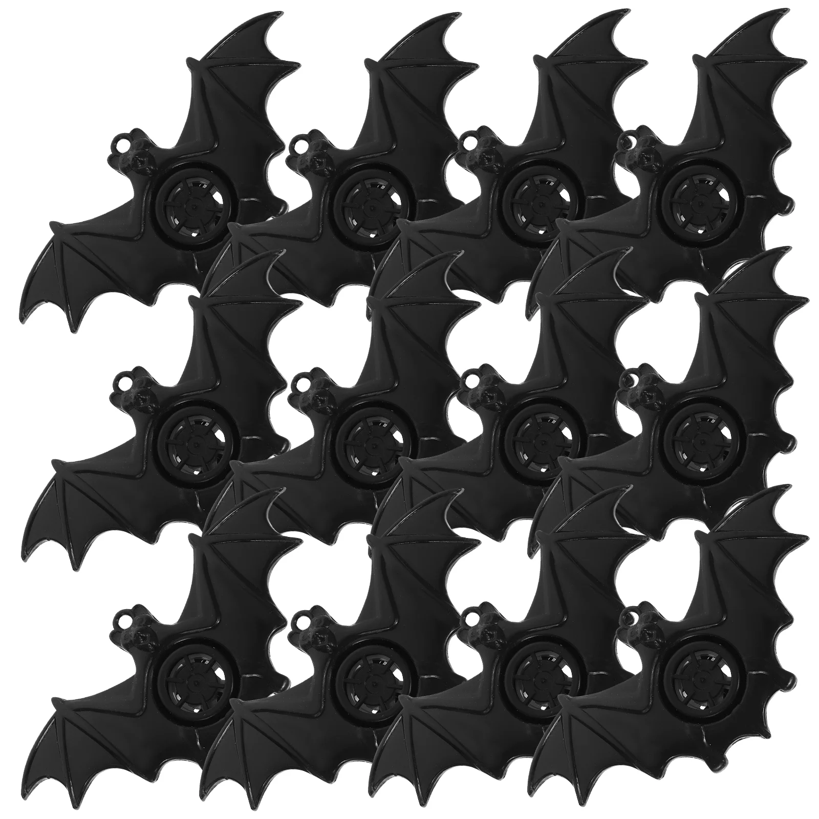 

20 Pcs Bat Whistle Plastic Funny Toy Cute Halloween Whistles Toys Shape Kids for