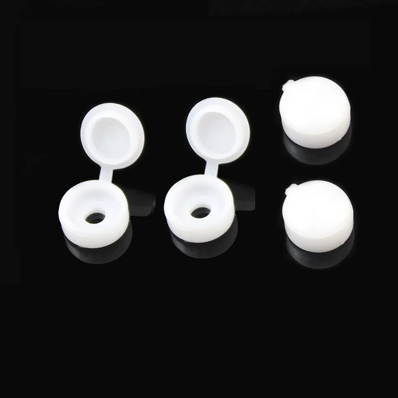 Plastic Furniture Decorative Cover Hinged Plastic Screw Cap Cover