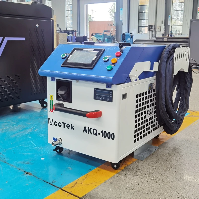 

Portable Small Fiber Laser Welding Cleaning Cutting Machine With JPT Max Raycus Reci Laser Source