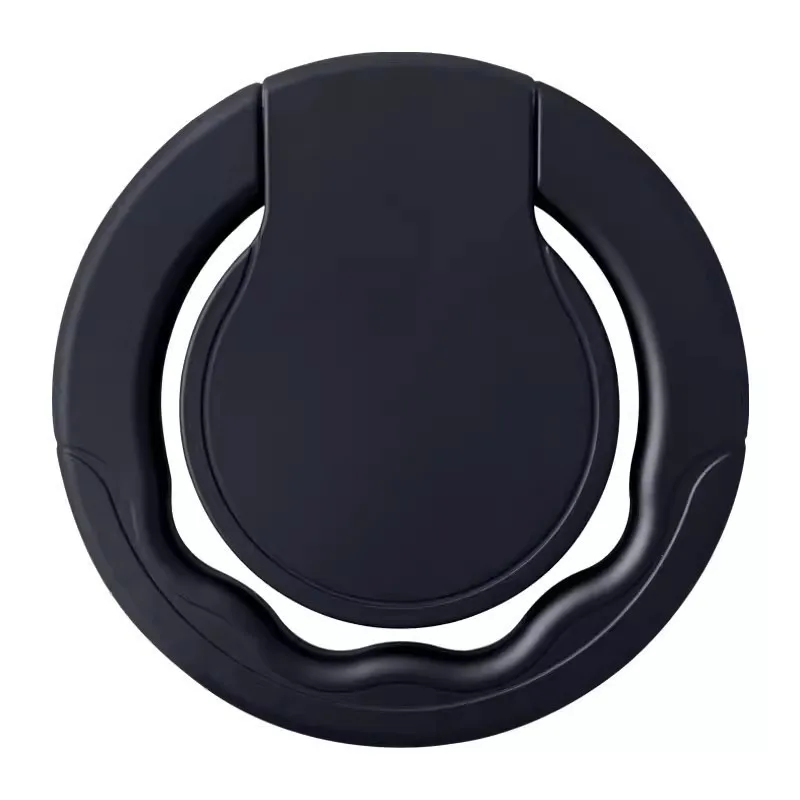 Rotating Plastic Tablet Stand Holder with Reusable Adhesive