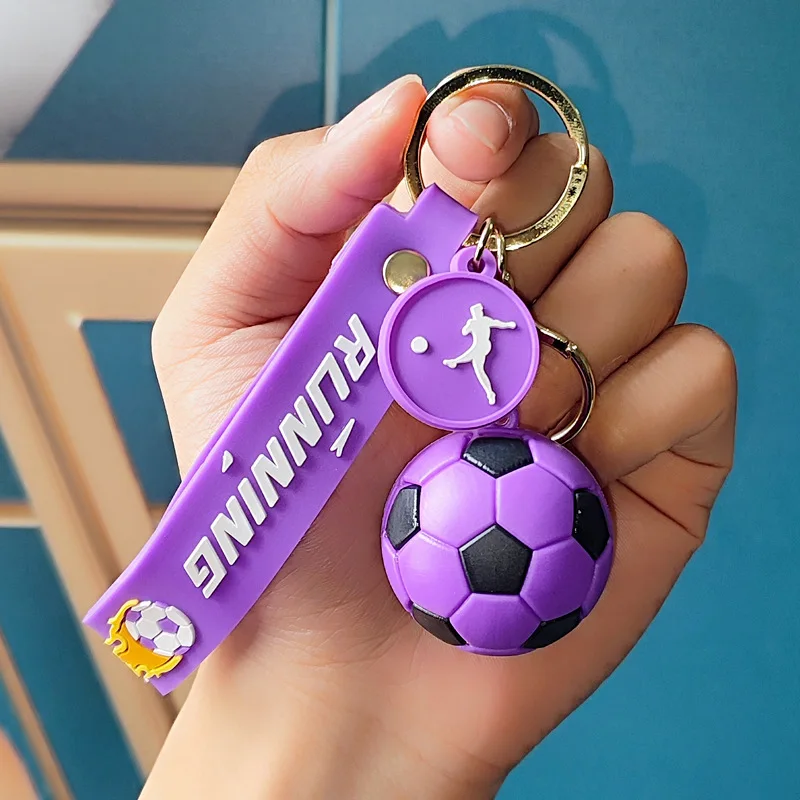 ZAKOL New Trendy Football Key Chain European Cup Accessories Keychain For Decorative Backpack Wholesale - Image 2