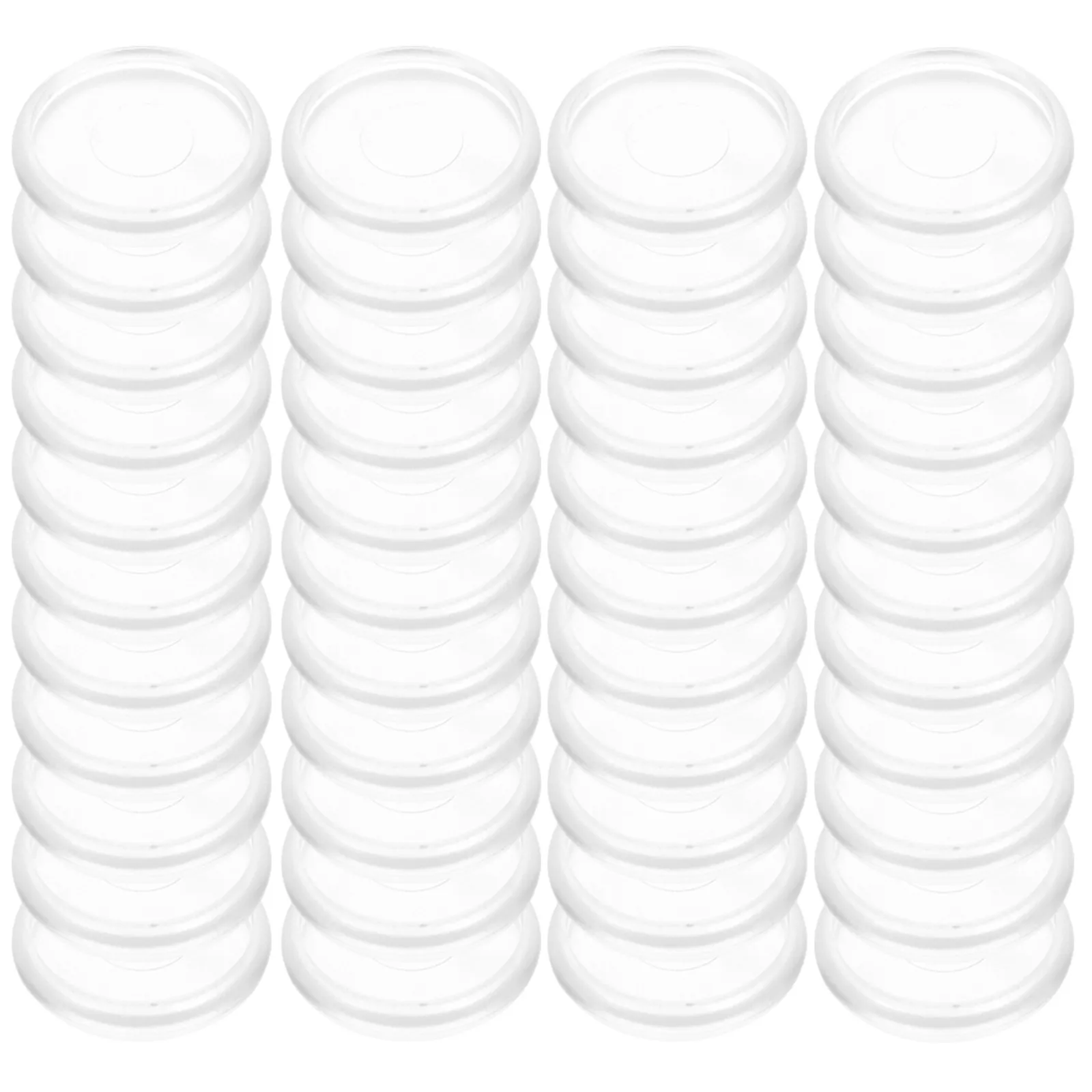 44Pcs 플라스틱 책 바인딩 디스크 메모 파일링을위한 프리미엄 ABS 루스 리프 바인더 링 메모장 플래너 플라스틱 바인딩 디스크