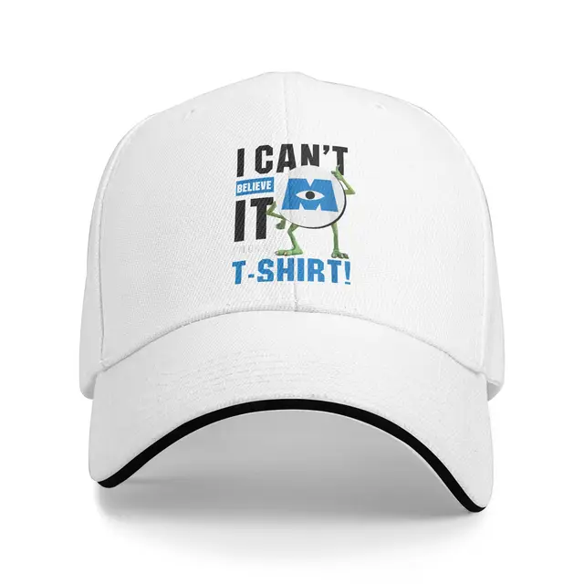 Monsters Inc Mike I Can't Believe It Casual Baseball Cap Summer Trucker Hat Fishing Hip Hop Hats Couple Women Fun Baseball Caps 1