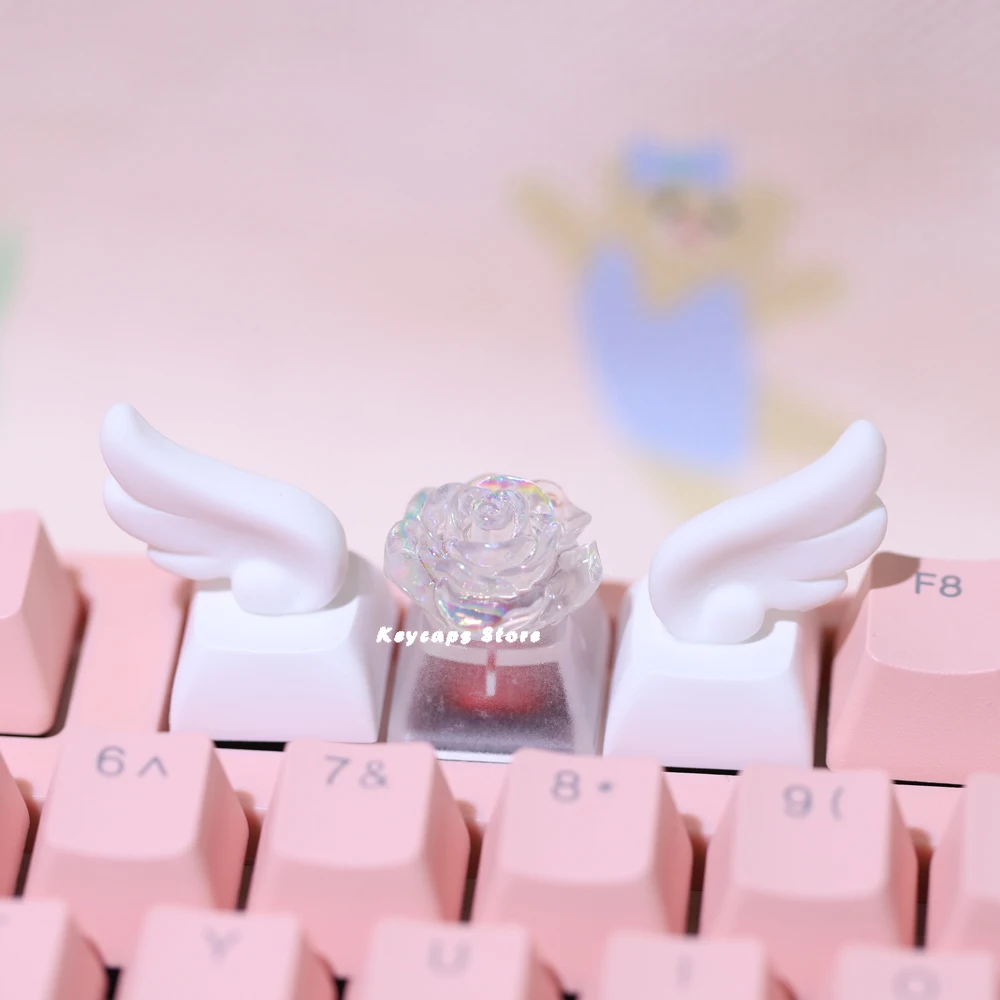 thumbnail image 2 of Keycaps Cute Takoyaki Artisan Keycap - Cute Kawaii Resin ESC Key For Mechanical Keyboards Cute Kawaii Esc Key Replacement 2 of 13