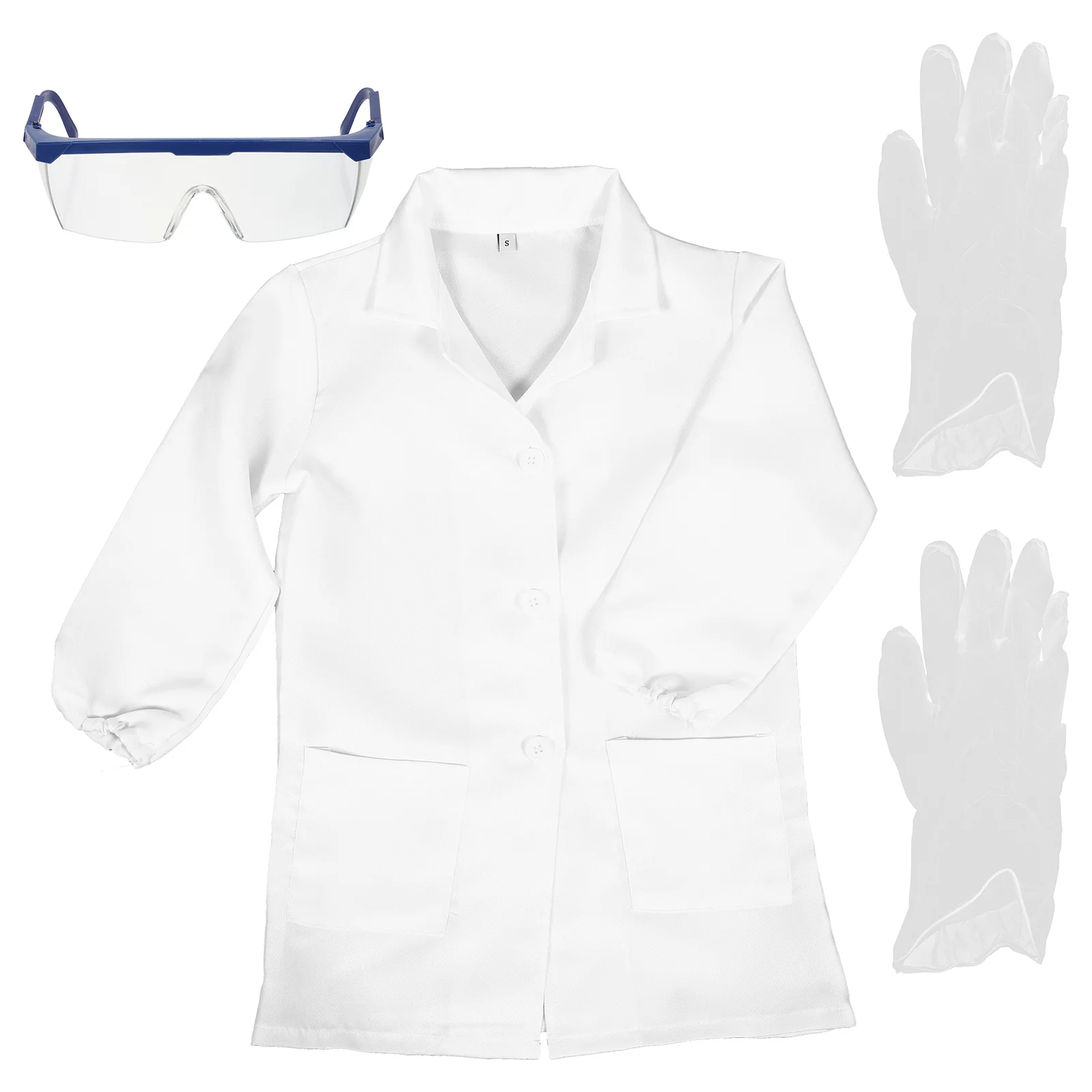 

Dreses Scientist Clothing Doctor Costume for Kids Experimental Clothes Kids' Costumes White Coat Pupils