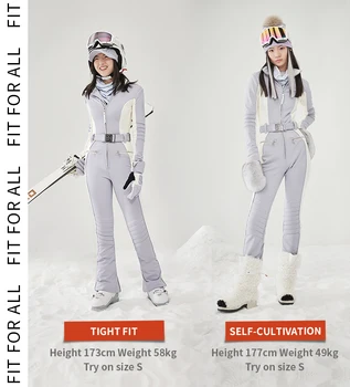 VECVEC warm Snowboard ski breathable suit Women's ski suit Outdoor sports windproof waterproof ski suit snow jacket women 9