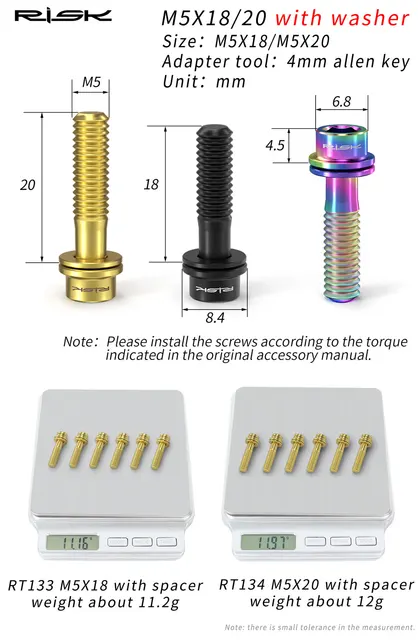 Viti Titanio Nere Reggisella MCFK - Foto 5